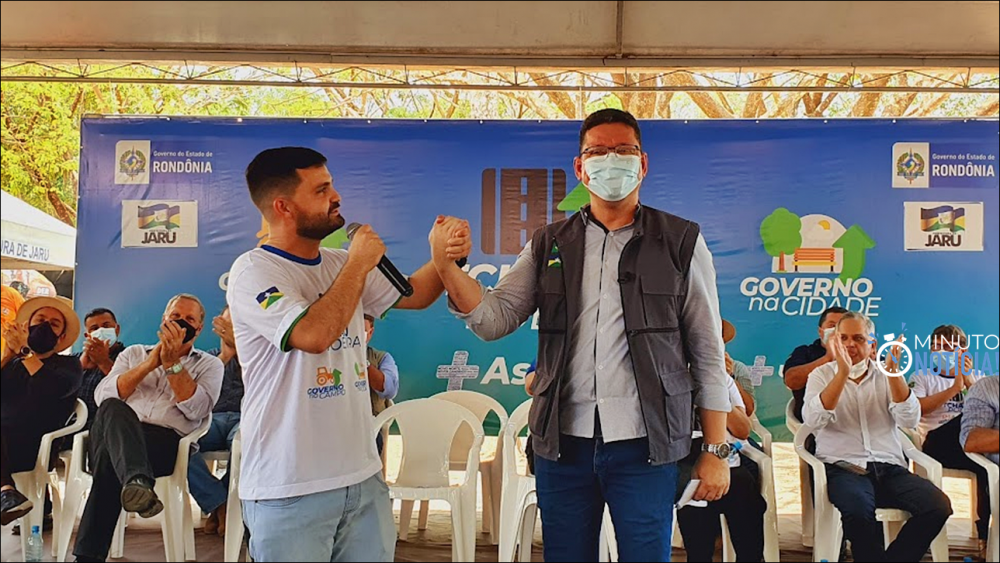 (Áudio) "Tchau Poeira chega a Jaru", RO e vai pavimentar 20 km de vias urbanas