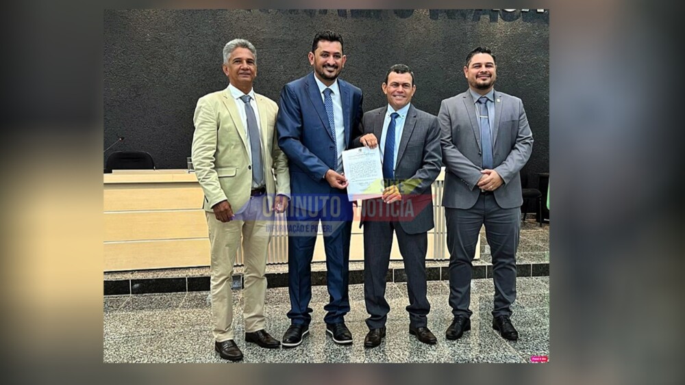 Mesa diretora biênio 2025/2026 está formada na Câmara de Vereadores de Cacoal