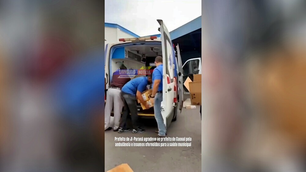 Prefeito de Ji-Paraná, Afonso Cândido agradece ajuda do prefeito de Cacoal, Fúria