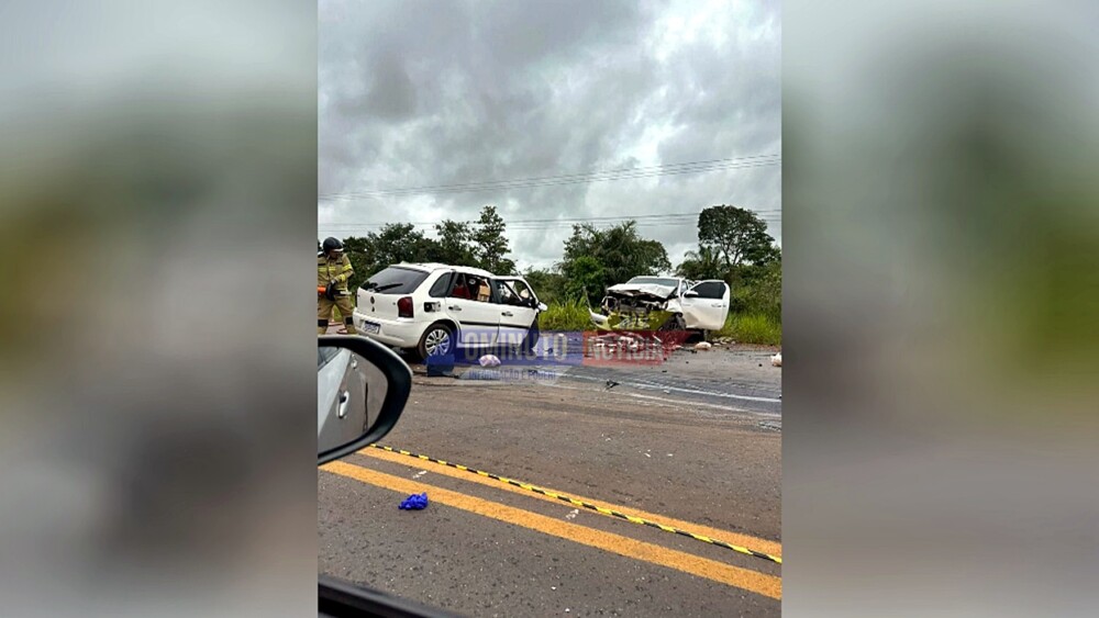 Três pessoas teriam morrido em acidente na RO-010, em Rolim de Moura, RO