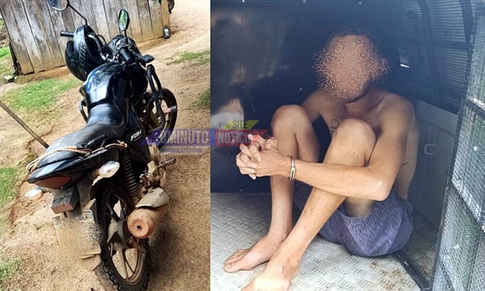 Suspeito de furto de veículo é preso em Governador Jorge Teixeira, RO