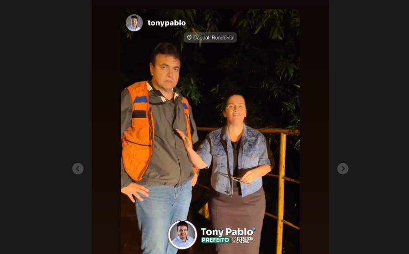 Defesa Civil emite “Alerta Laranja”, por causa das chuvas em Cacoal