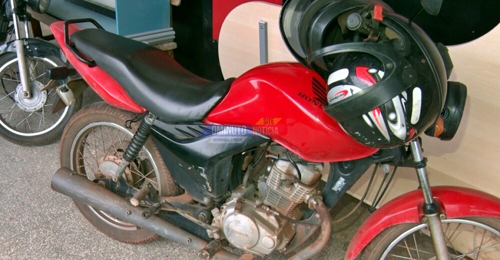 Polícia Militar recupera motocicleta enquanto dono registrava furto, em Cacoal